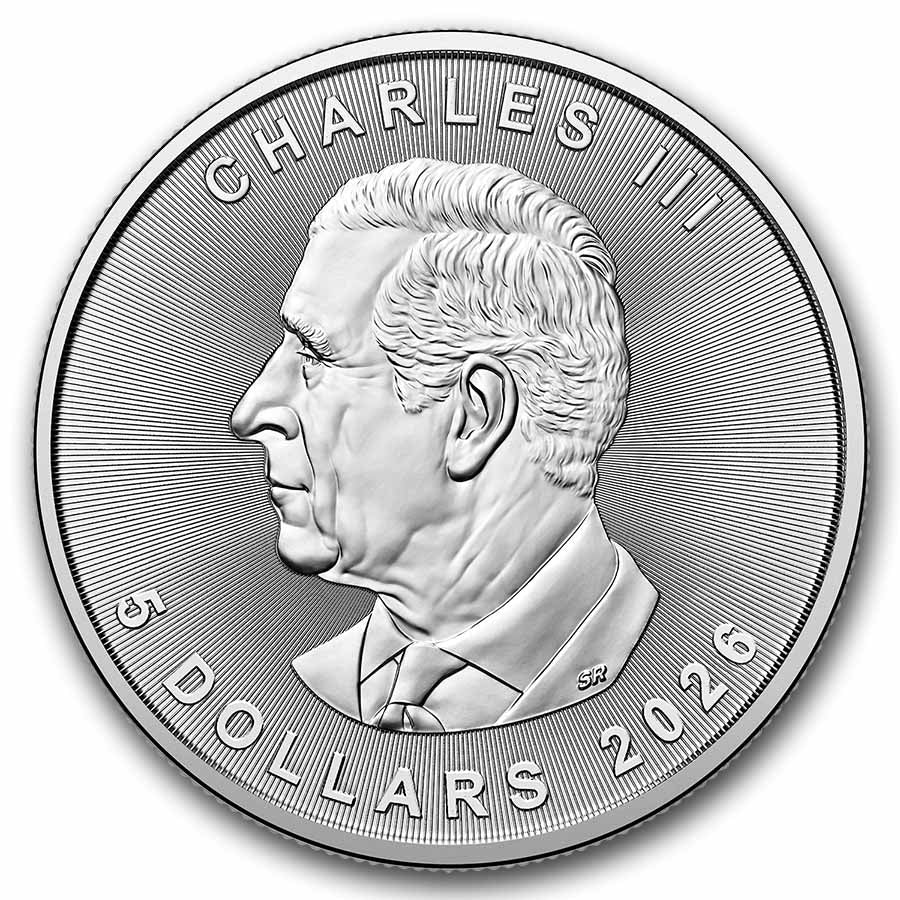 2026 Canada 1 oz Silver Maple Leaf BU obverse